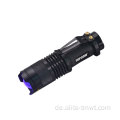 UV -Gelddetektor Ultra violett LED -Fackellicht
